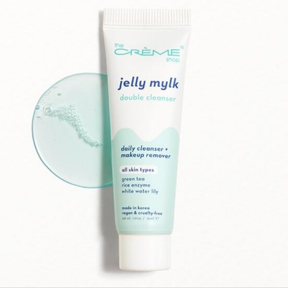 2x The Creme Shop Jelly Mylk Double Cleanser 1.01 OZ